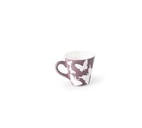 Excelsa Enjoy Tasse à café, Porcelaine, Violet, 6 x 6 x 6 cm