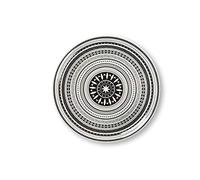 Excelsa Etnik Lot de 6 assiettes à pizza en porcelaine