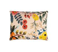 Excelsa Fiori Frida Coussin d'ameublement, dimensions 50 x 40 cm, avant 100 % coton, rembourrage amovible