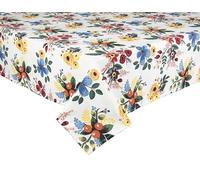 Excelsa Fiori Frida Nappe rectangulaire, 70% Coton et 30% Polyester, 140 x 240 cm, décoration Florale