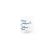 Excelsa Flore & Faune Gobelet 8 x 8 x 9 cm Bleu