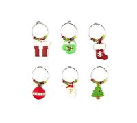 Excelsa For You Lot de 6 breloques décoratives