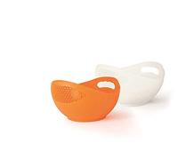 Excelsa francs-tireurs Bol Scolatutto, plastique, assortis : orange/blanc