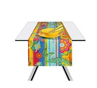 Excelsa Gipsy Soul Chemin de Table 100% Coton 140 x 45 cm