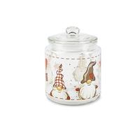 Excelsa Gnomo Bocal avec couvercle, capacité 1 litre, verre