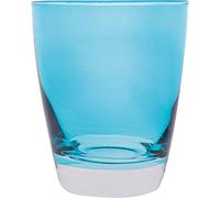 Excelsa Happy Colour Lot de 6 verres à eau, verre, bleu