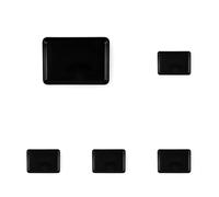 Excelsa Happy Hour Plateau rectangulaire 30 x 20 x H. 2 cm, mélamine. (Lot de 5)