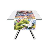 Excelsa Kimono Chemin de Table 100 % Coton, 45 x 140 cm, décoration Orientale