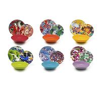 Excelsa Kimono Service de vaisselle 18 pièces, porcelaine et céramique, multicolore