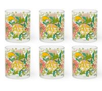 Excelsa La Route de la Soie Set 6 Verres, Verre, Capacité 250 Ml.