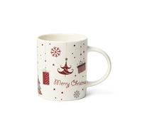 Excelsa, Lot de 4 tasses Merry Christmas, Cl.30, porcelaine 66073