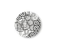 Excelsa Magic Black Dessous de poêle, céramique Dolomite et liège, 16 x 16 cm