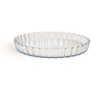 Excelsa Natural Baking Moule à tarte, verre transparent