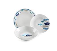 Excelsa Ocean North Sea Service de vaisselle de 18 pièces, porcelaine