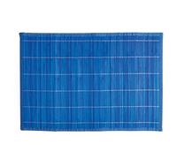 Excelsa Oriented Set de Table, Bambou, Bleu foncé, 45 x 30 x 1 cm