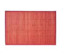 Excelsa Oriented Set de Table, Bambou, Rouge, 5 x 31 cm