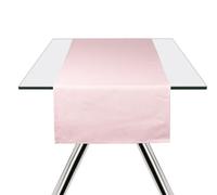 Excelsa Pastel Color Nappe rectangulaire, Violet, 140 x 240 cm, Coton, Polyester (Rose, 45 x 140 cm)