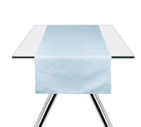 Excelsa Pastel Color Runner de Table, Coton, Polyester (Bleu Clair, 45 x 140)