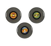 Excelsa Pop Lot de 6 assiettes à pizza en porcelaine