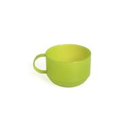 Excelsa Rainbow Jumbo Tasse 0,50 l, Plastique, Vert, 11 x 11 x 8 cm