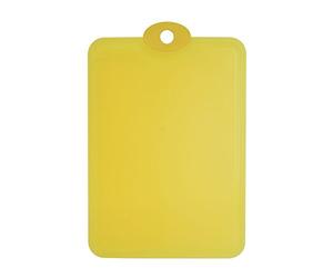 Excelsa Rainbow Planche à découper en polypropylène Jaune 35 x 23 cm