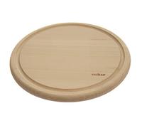Excelsa Real Wood Plat avec Canal, Bois, Bois Naturel