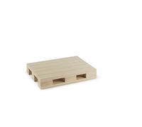 Excelsa Real Wood Plateau à palettes en Bois, hêtre, 4 Tailles Disponibles, pour entrées et fromages (20 x 15)