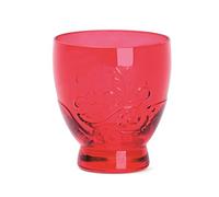 Excelsa Santa Cruz Gobelet cl 30, Verre, Rouge, 8,5 x 8,5 x 9,5 cm
