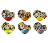 Excelsa Service de table 18 pièces fleurs Frida