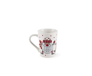 Excelsa, Set de 4 Mugs Snowman, Cl.38 ; Stoneware