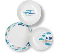 Excelsa Ocean North Sea Service de vaisselle de 18 pièces, porcelaine