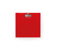 Excelsa Spa Pèse-Personne électrique, Rouge, 30 x 30 cm