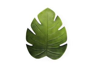 Excelsa Tropical Lot de 6 sets de table en forme de feuille, 48 x 38 cm, plastique EVA
