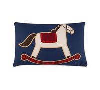 Excelsa Vintage Christmas Coussin d'ameublement, dimensions 45 x 30 cm, avant 100 % coton, rembourrage déhoussable