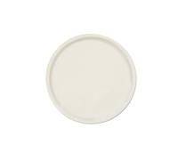 Excelsa White Home Lot de 6 assiettes à pizza, porcelaine blanche, 30,5 cm
