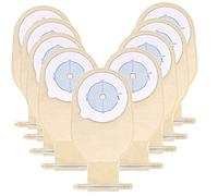 Exception 10 Pcs Ostomy Colostomy Bags Ostomy Supplies with Closure for Colostomy Supplies Ileostomy Stoma Care, Cut to Fit(Max 20-65mm)