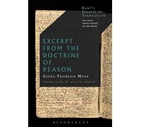 Excerpt from the Doctrine of Reason