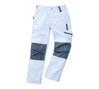Excess Excess Pantalon de travail Champ, T. 54, blanc/gris Quantité:1