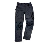 Excess Excess Pantalon de travail Champ, T. 60, noir/noir Quantité:1
