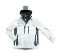 Excess Excess Veste d'hiver Soft-Shell, T. S, Allrounder blanc/gris Quantité:1