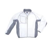 Excess Excess Veste polaire Champ, T. S, blanc/gris Quantité:1