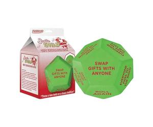 Exchange Jeu de dés, Lutin de Noël, Cadeaux d'échange, 12 Pages Cadeaux festifs activités de Groupe pour Amis, équipe, Adolescents, Adultes, Famille