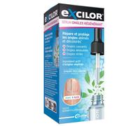 EXCILOR - Sérum Ongles Régénérant Répare & Protège Les Abîmés Décolorés Formule Brevetée Ingrédient Actif D'Origine Végétale Testé Dermatologiquement 10ml Gel(S) 10 ml