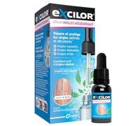 EXCILOR - Sérum Ongles Régénérant - Répare & Protège Les Ongles Abîmés & Décolorés - Formule Brevetée - Ingrédient Actif D'Origine Végétale - Testé Dermatologiquement - 10ml