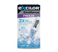 Excilor® ZéroVerrue Freeze - 10 mL - Solution pour le traitement des verrues communes sur les mains, bras et pieds ainsi que les verrues plantaires - Dispositif de cryothérapie