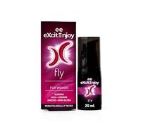 Excite Fly - Gel intime à effet chaud-froid pour le soin féminin avec extraits botaniques - Texture douce et végane - 20 ml