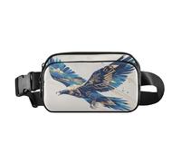 Excited Bird Sac banane tendance pour femmes, hommes, adolescents, sac à bandoulière multifonction avec sangle réglable pour voyage, course à pied, randonnée, oiseau excité, taille 1, Oiseau excité, 1