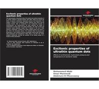 Excitonic properties of ultrathin quantum dots: Effects of confinement, hydrostatic pressure and temperature on excitonic states