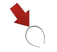 Exclamation Mark Hair Band, Headwear Costume - Drôle Miss Hairband - Décoration de cerceau de hair d'anniversaire, accessoires de nouveauté pour les accessoires de la cabine photo