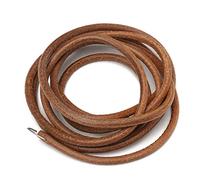 ExcLent 183Cm Leather Belt Treadle Parts With Hook For Singer Sewing Machine 5Mm Diameter